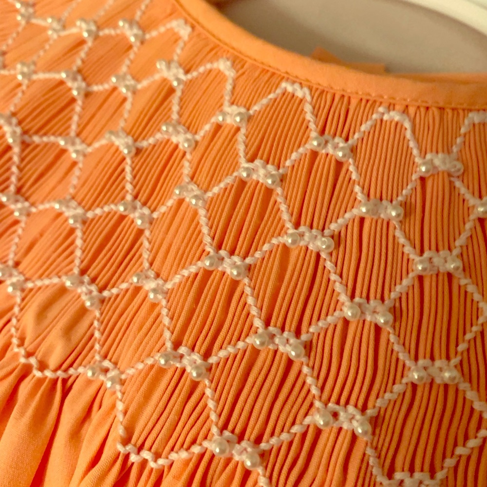 Mom & Me smocked dress